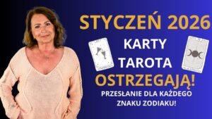 Leia mais sobre o artigo 🧿💹Uważaj na styczeń 2026!💹🔮 Karty Tarota mówią wprost. Horoskop z kart Tarota – Joanna Stawińska🔮