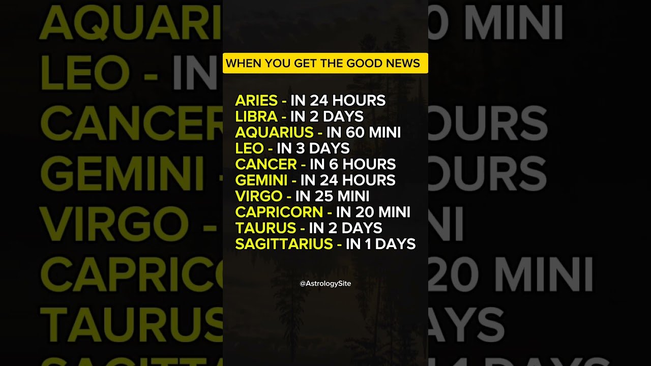 No momento, você está visualizando When you get the good news #zodiac #zodiacsigns #astrology #horoscope #tarot