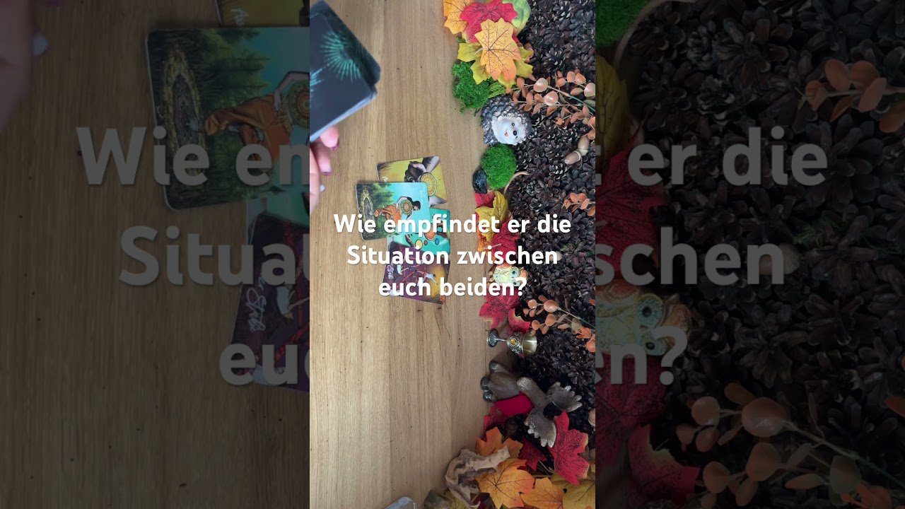 No momento, você está visualizando Wie empfindet er die Situation zwischen euch beiden? #Liebe #Soulmate #Tarot #Gefühle