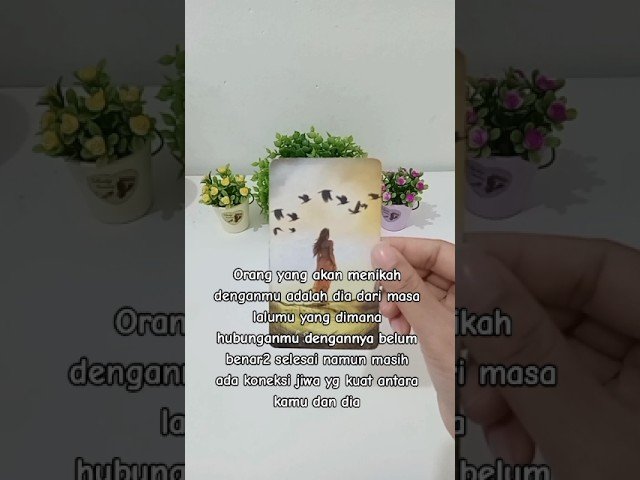 No momento, você está visualizando Yang akhirnya menikah denganmu 💫 #tarot #tarotreading #shortvideo #shorts