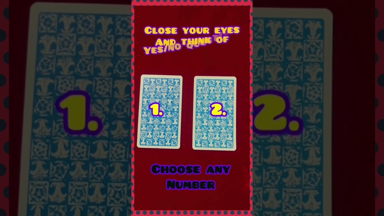No momento, você está visualizando Yes or No Tarot Card Reading. Message in pinned comments#pickacard#tarot#tarotreading