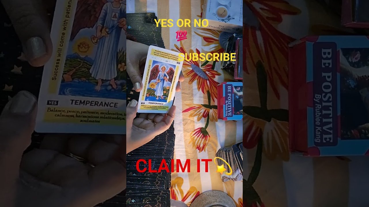 No momento, você está visualizando YES OR NO 💯🙌#tarot #ytshorts #viralvideo #claimitnow