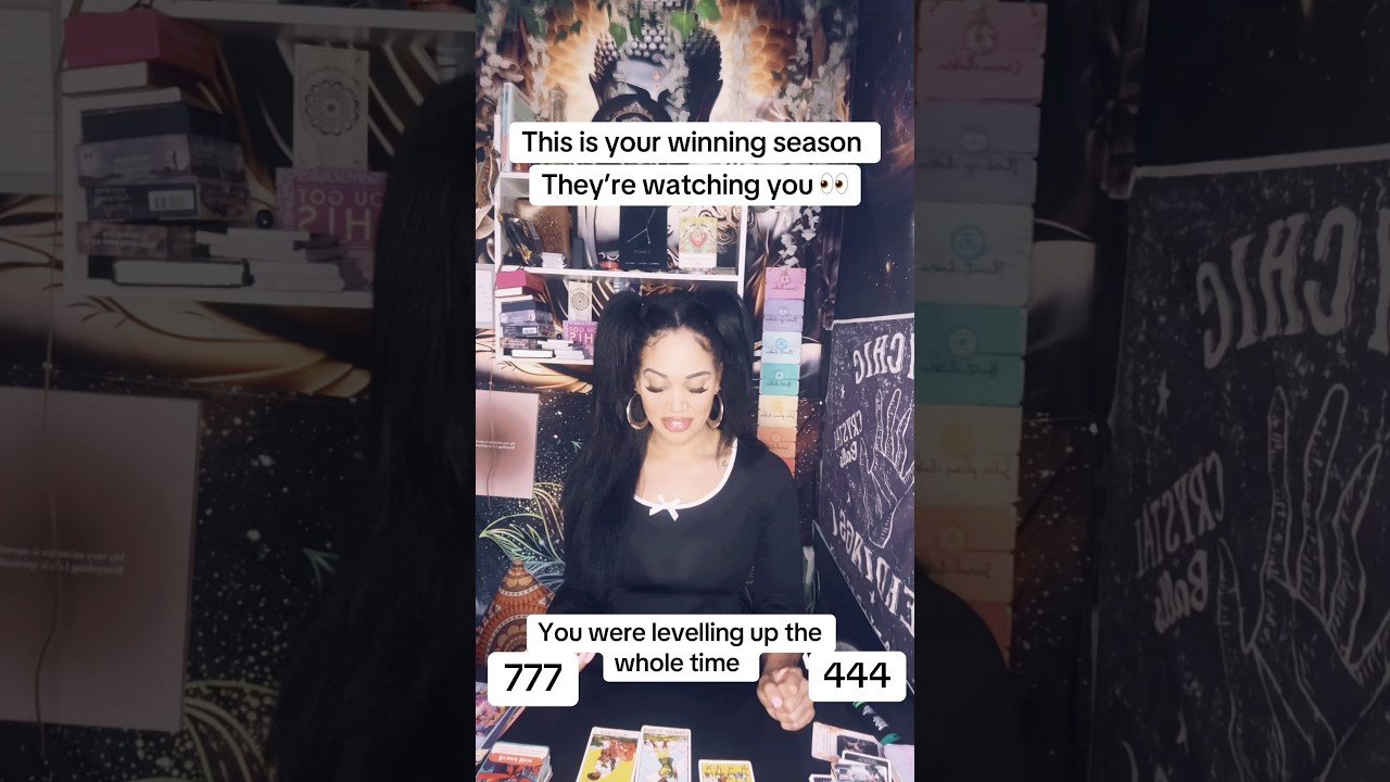 No momento, você está visualizando You were levelling up 🔝 this is your winning season! #tarot
