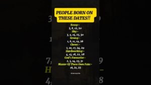 Leia mais sobre o artigo Zodiac Signs Born On These Day #zodiac #zodiacsigns #astrology #horoscope #tarot