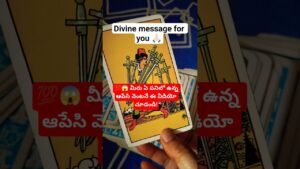 Leia mais sobre o artigo 💯😱 మీరు ఏ పనిలో ఉన్న ఆపేసి వెంటనే ఈ వీడియో చూడండి! #tarotreadingintelugu #tarot