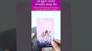 Leia mais sobre o artigo এই মুহূর্তে তোমার সম্পর্কের অবস্থা কি? #currentfeelings #tarot #bengalitarotreading #astrology