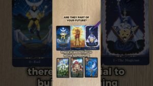 Leia mais sobre o artigo 🏠 Are They Part Of Your Future… Or Just Visiting? #earthrisetarot #tarot