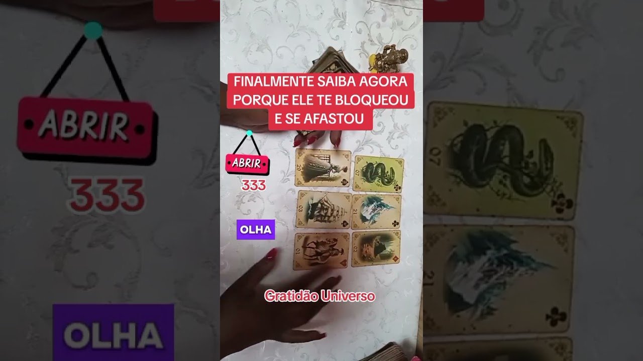 No momento, você está visualizando 🚨 DOMINGO AGORA DA RIVAL E A PESSOA AMADA #tarotcards #tarotdehoje #tarotreading #oraculo #previsao