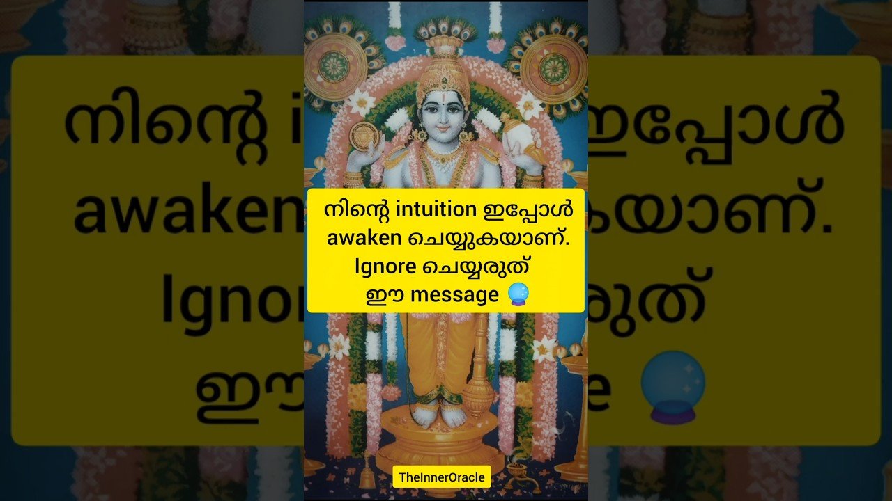 No momento, você está visualizando നിങ്ങളുടെ intuition ഇപ്പോൾ awaken ചെയ്യുകയാണ്.Ignore ചെയ്യരുത് ഈ message 🔮 #tarot #universe