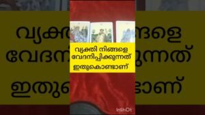 Leia mais sobre o artigo നിങ്ങളെ വേദനിപ്പിക്കുന്നത് #tarot #shortsfeed #shortvideo