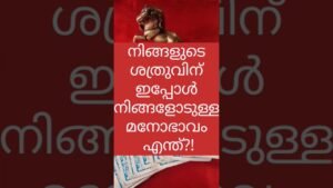 Leia mais sobre o artigo നിങ്ങളുടെ ശത്രു നിങ്ങളെക്കുറിച്ച് ഇപ്പോൾ ചിന്തിക്കുന്നത് #tarot #trending #shorts