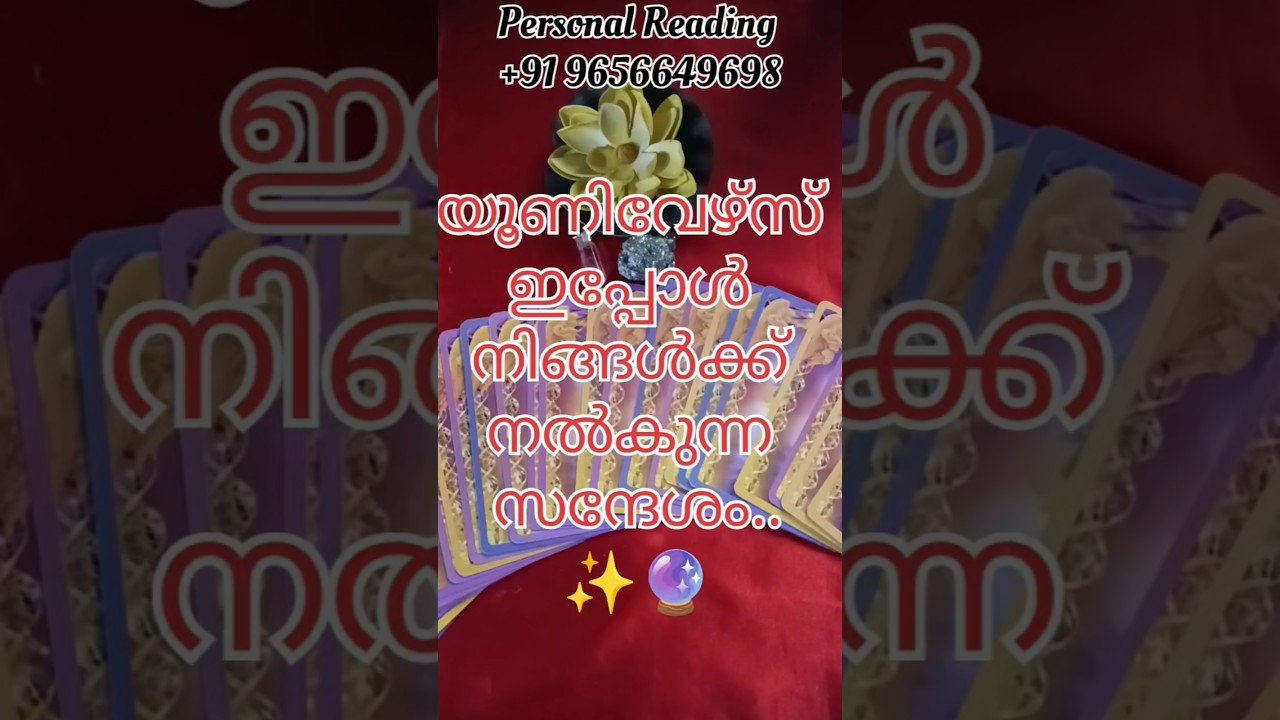 No momento, você está visualizando നിങ്ങൾക്ക് വേണ്ടി യൂണിവേഴ്സ് നൽകുന്ന സന്ദേശം ✨🧿🔮#shorts #youtube #motivation #tarot #trending