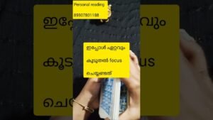 Leia mais sobre o artigo ഇപ്പോൾ focus കൊടുക്കേണ്ടത് എന്തിന് 🙏#tarot #universe #tarotreading #tarotcards #cardreading #divine