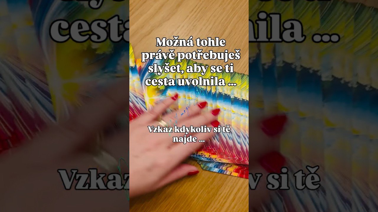 No momento, você está visualizando Aby se uvolnila cesta … vzkaz kdykoliv si tě najde 💫 #vykladkaret #tarot #poselstvi