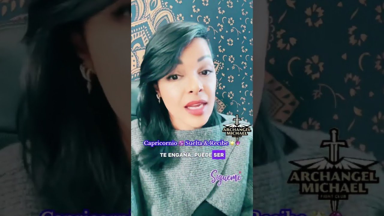 No momento, você está visualizando Capricornio ♑️   ☀️✨ ♥️Mensaje Para Ti ✨ San Miguel Arcángel 🔮🦋 #tarot #shortsvideo #helios