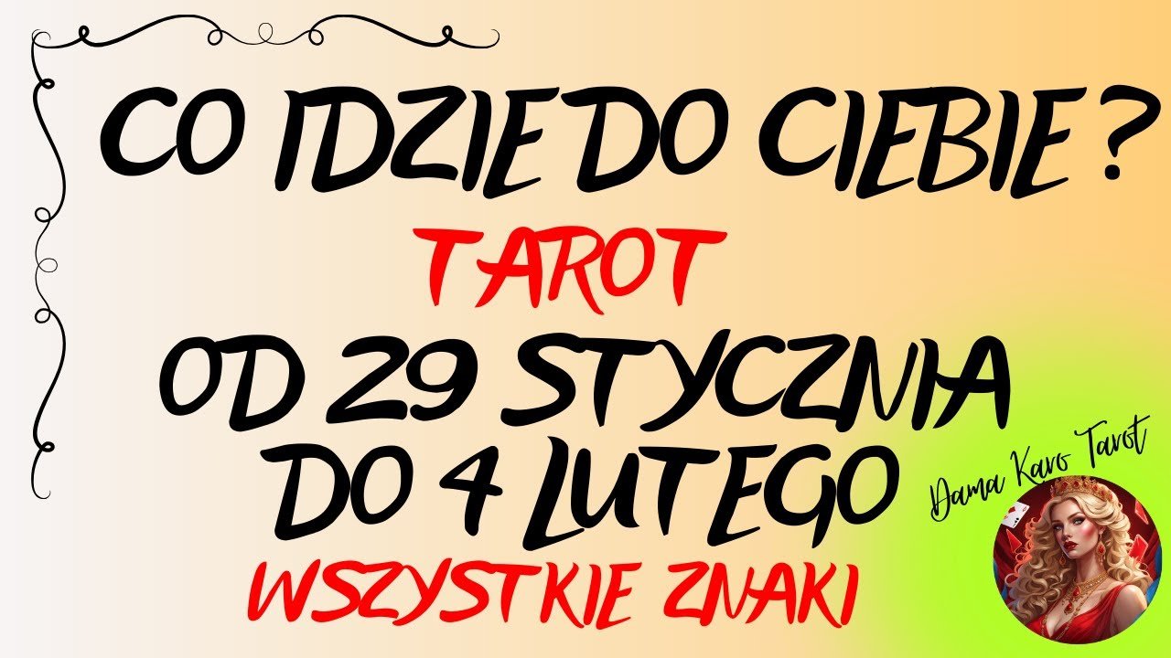 No momento, você está visualizando CO IDZIE DO CIEBIE ? (29 stycznia do 4 lutego 2026) – TAROT – Wszystkie znaki ✨🌞♦️☺️