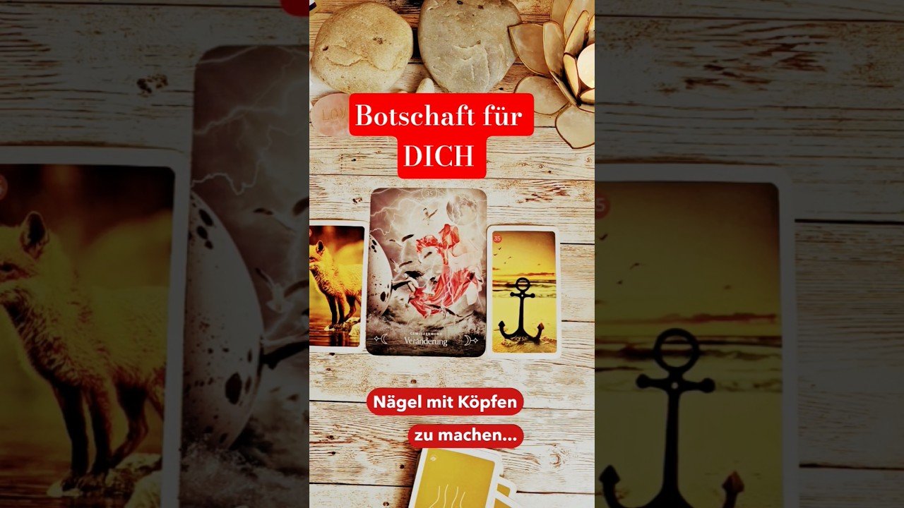 No momento, você está visualizando Dein Neuanfang beginnt mit dieser Erkenntnis Kosmischer Impuls 🗝️ #heartsparkleorakel  #shorts#tarot