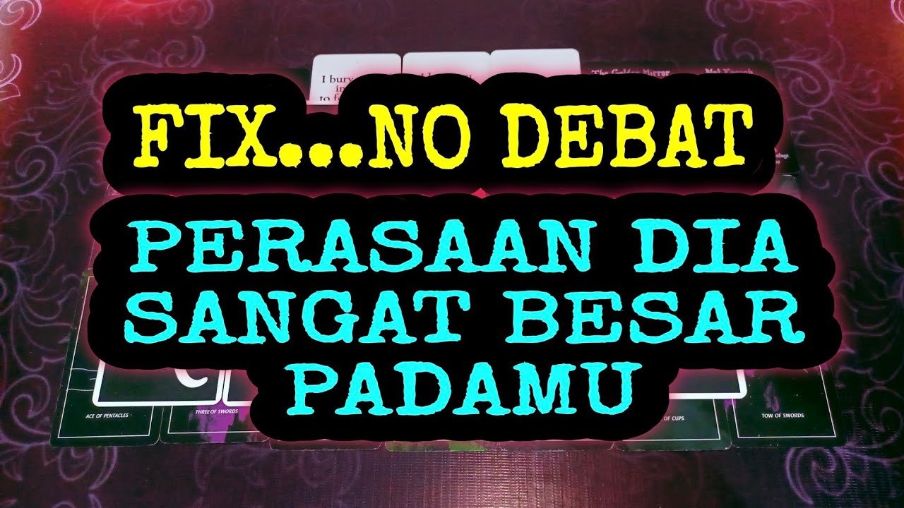 No momento, você está visualizando DIA INGIN KAU SELALU ADA UNTUKNYA #tarot #tarotreading #tarotreader #tarotcards
