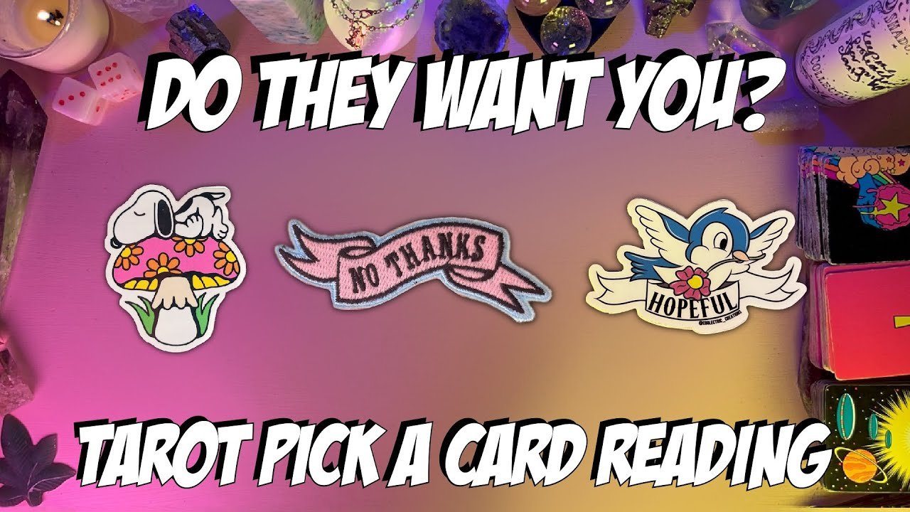 No momento, você está visualizando ✨Do They Want You?✨ Tarot Pick a Card Love Reading
