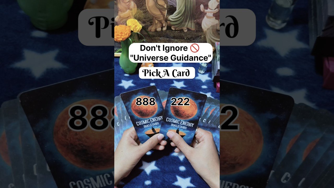 No momento, você está visualizando Don’t Ignore 🚫. “Universe Guidance”🌟. #shorts #ytshorts #tarot #career #spritualguidance