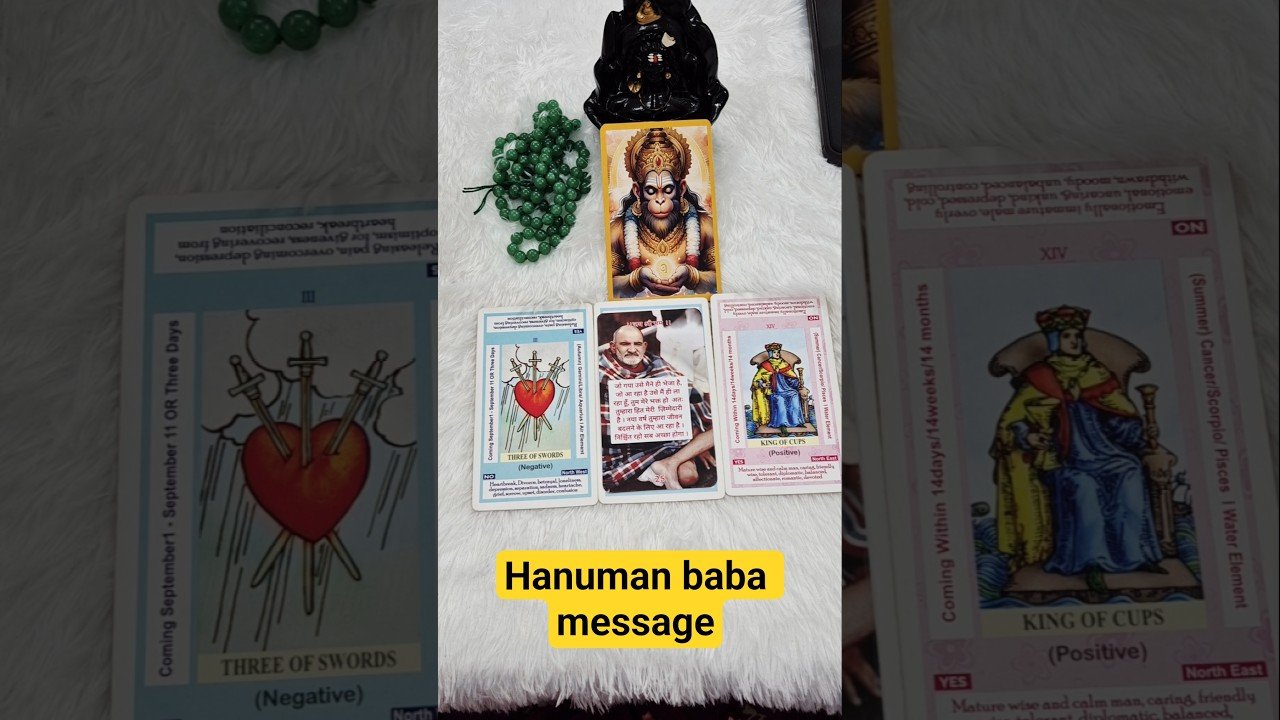 No momento, você está visualizando Hanuman baba message #tarot #ytshorts #divine