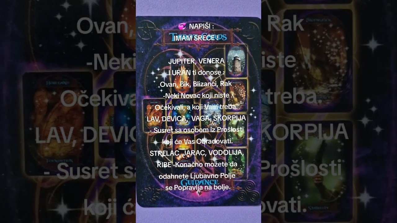 No momento, você está visualizando IZABERI KARTU I SAZNAJ ODGOVOR ✨️ BLIC TAROT PORUKA ZA SVE ZNAKE I PODZNAKE HOROSKOPA ASTRO LJUBAV