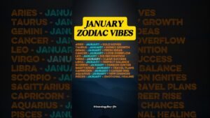 Leia mais sobre o artigo January Zodiac Vibes #zodiac #zodiacsigns #astrology #horoscope #tarot
