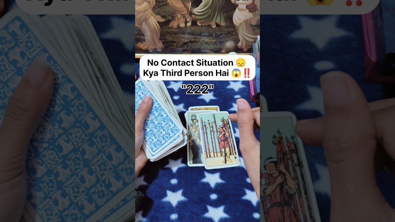 No momento, você está visualizando No Contact Situation 😔 Kya Third Person Hai 😱‼️#shorts #ytshorts #tarot #couple