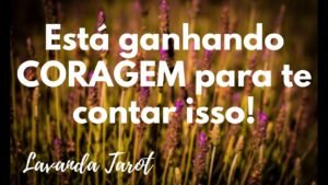 Leia mais sobre o artigo #tarot 💜🪻Está ganhando CORAGEM para te contar isso!💜🪻