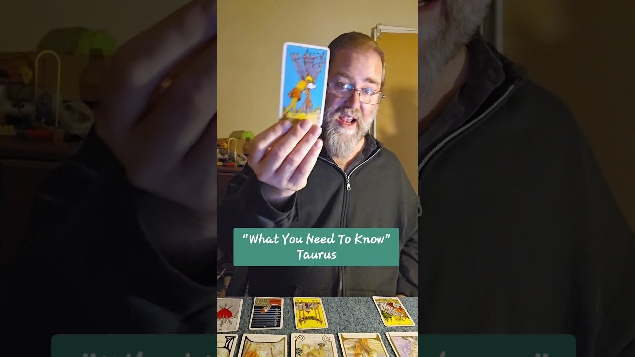 No momento, você está visualizando Taurus What You Need To Know #theheretichermit #tarot #horoscope #dailyreading #taurustarot