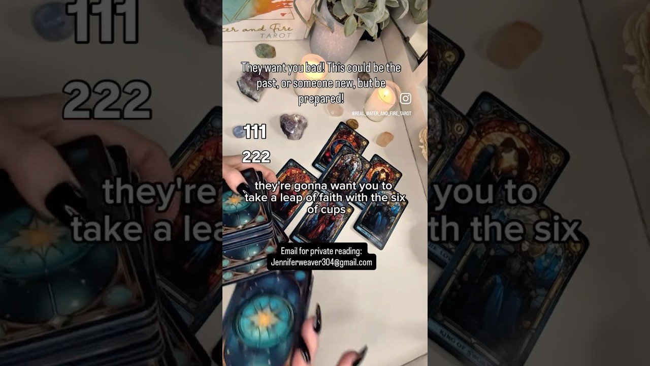 No momento, você está visualizando They want a higher level of commitment!  ￼ #tarot #tarotreading #allsigns ❤️