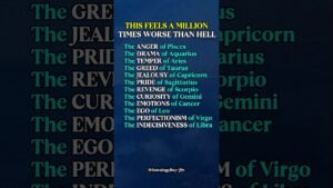 Leia mais sobre o artigo This Feels Worse Than Hell | Zodiac Signs Explain #zodiac #zodiacsigns #astrology #horoscope #tarot