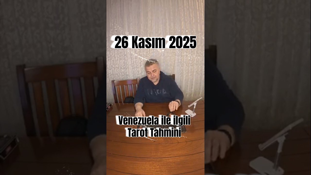 No momento, você está visualizando Venezuela ile ilgili Tarot  Kartlar asla yalan söylemez Peki şimdi ne olacak? Detay yeni videomda