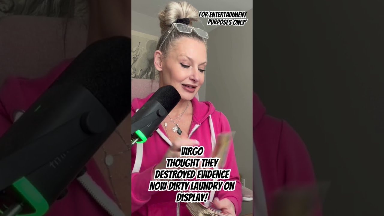 No momento, você está visualizando Virgo thought they destroyed evidence dirty laundry on display #tarot #spirituality #Virgo #exposed