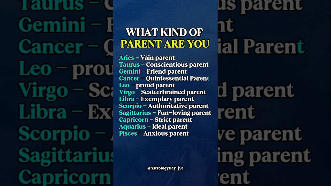 No momento, você está visualizando What Kind Of Parents Zodiac Sign | Zodiac Explain #zodiac #zodiacsigns #astrology #horoscope #tarot