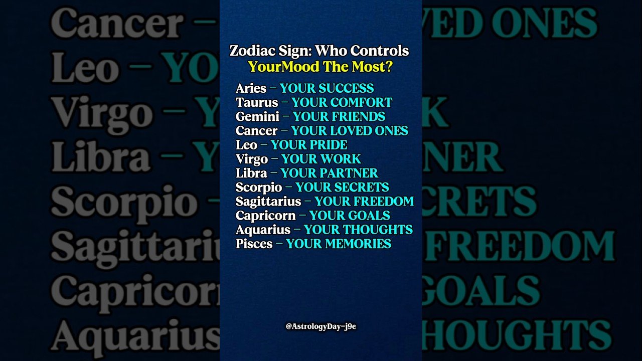 No momento, você está visualizando Who Controls Your Mood? #zodiac​ #zodiacsigns​ #astrology​​ #horoscope​ #tarot