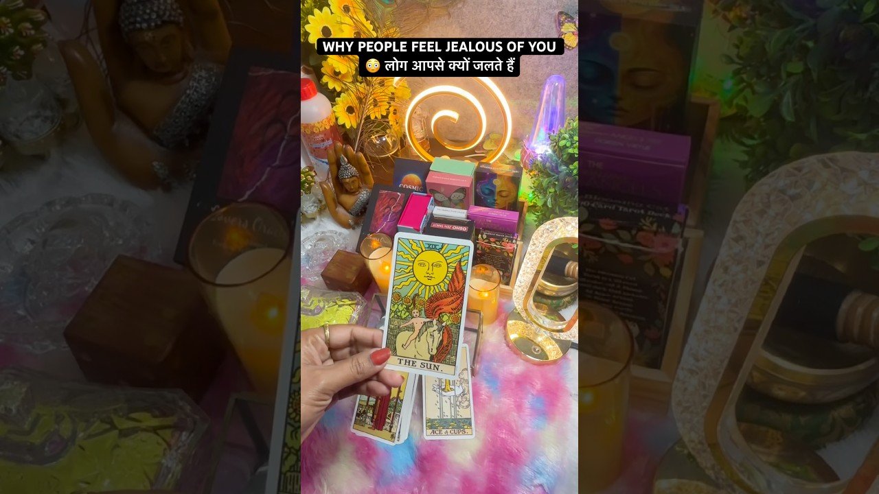 No momento, você está visualizando WHY PEOPLE FEEL JEALOUS OF YOU 😳 #tarot #viralreels #TarotMotivation #PositiveEnergy #guidance