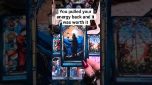 Leia mais sobre o artigo You pulled your energy back and it was worth it #tarot #tarotreading #psychiclovereading