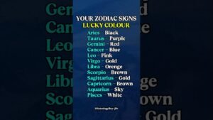Leia mais sobre o artigo YOUR ZODIAC SIGNSLUCKY COLOUR #zodiac #zodiacsigns #astrology #horoscope #tarot
