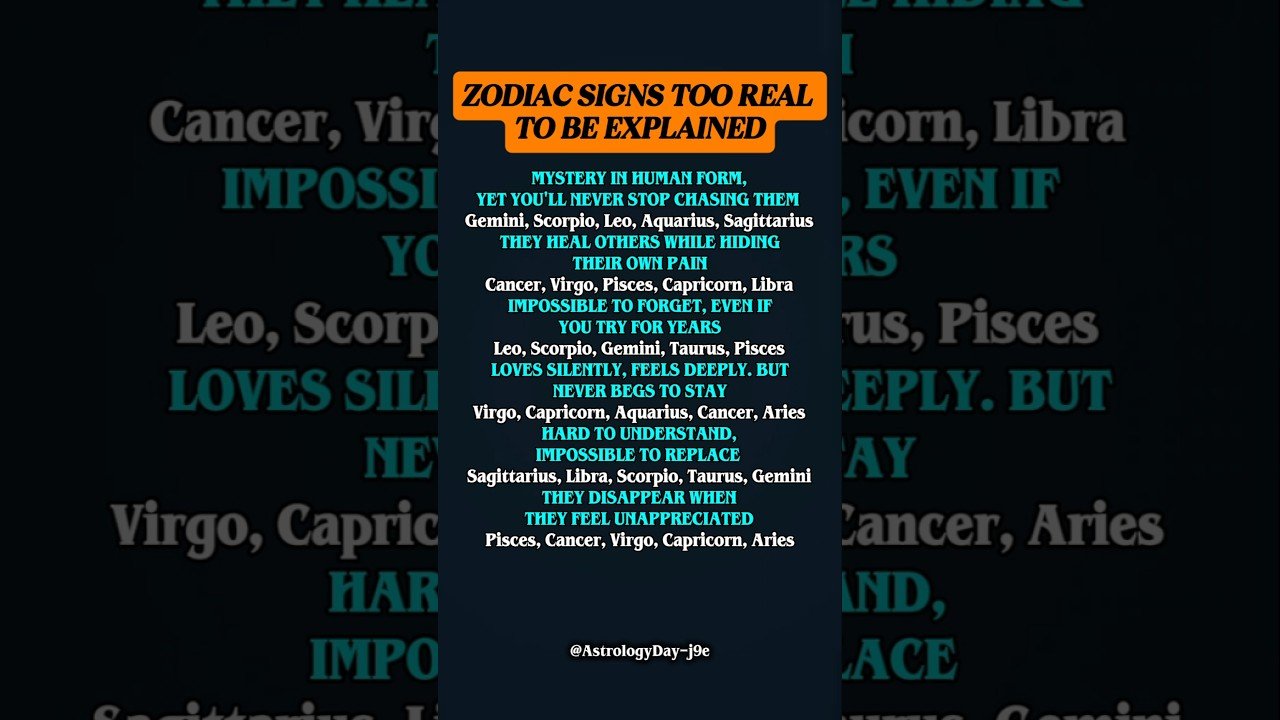No momento, você está visualizando Zodiac Signs Too Real To Be Explained | True Personality #zodiac #astrology #horoscope #tarot