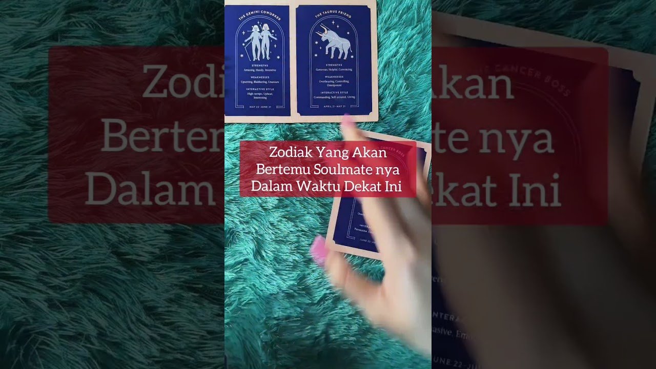 No momento, você está visualizando Zodiak yang akan bertemu soulmatenya dalam waktu dekat ini ♥️👫 #tarot #tarotreading #gemintangtarot
