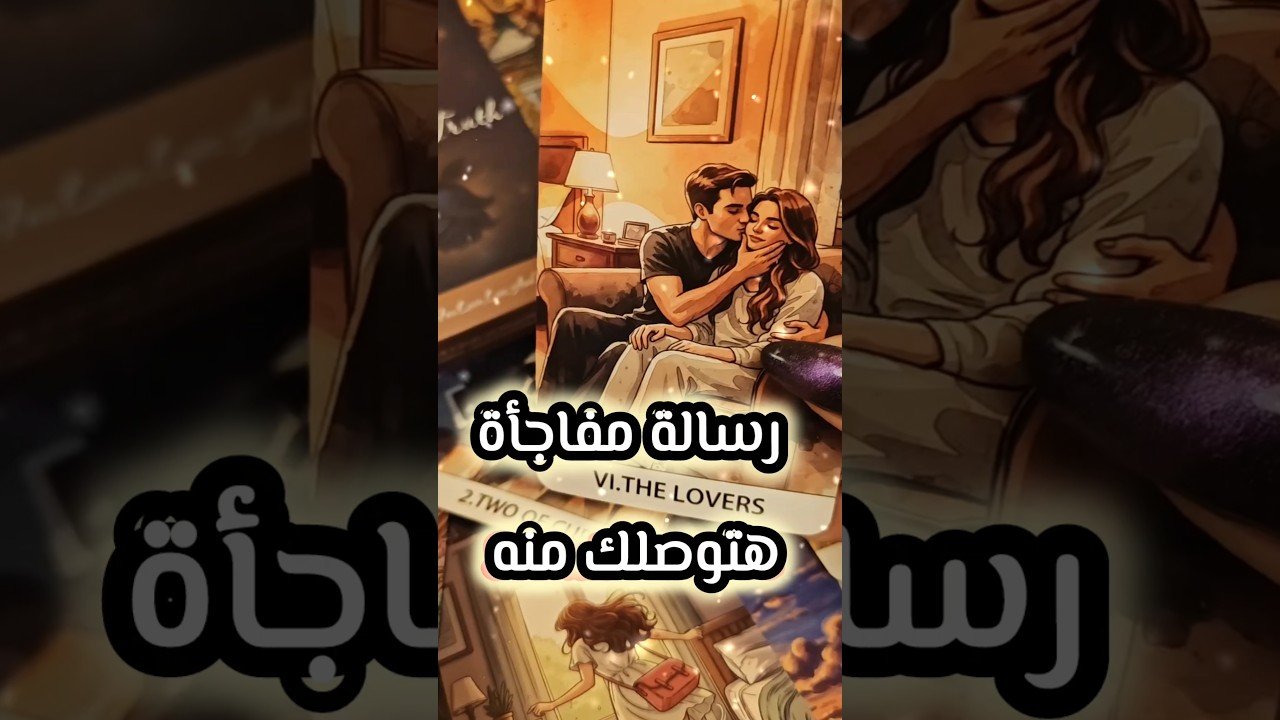 No momento, você está visualizando رسالة مفاجأة هتوصلك منه 😲💌 #shorts #shortvideo #motivation #tarot #love #viral #love