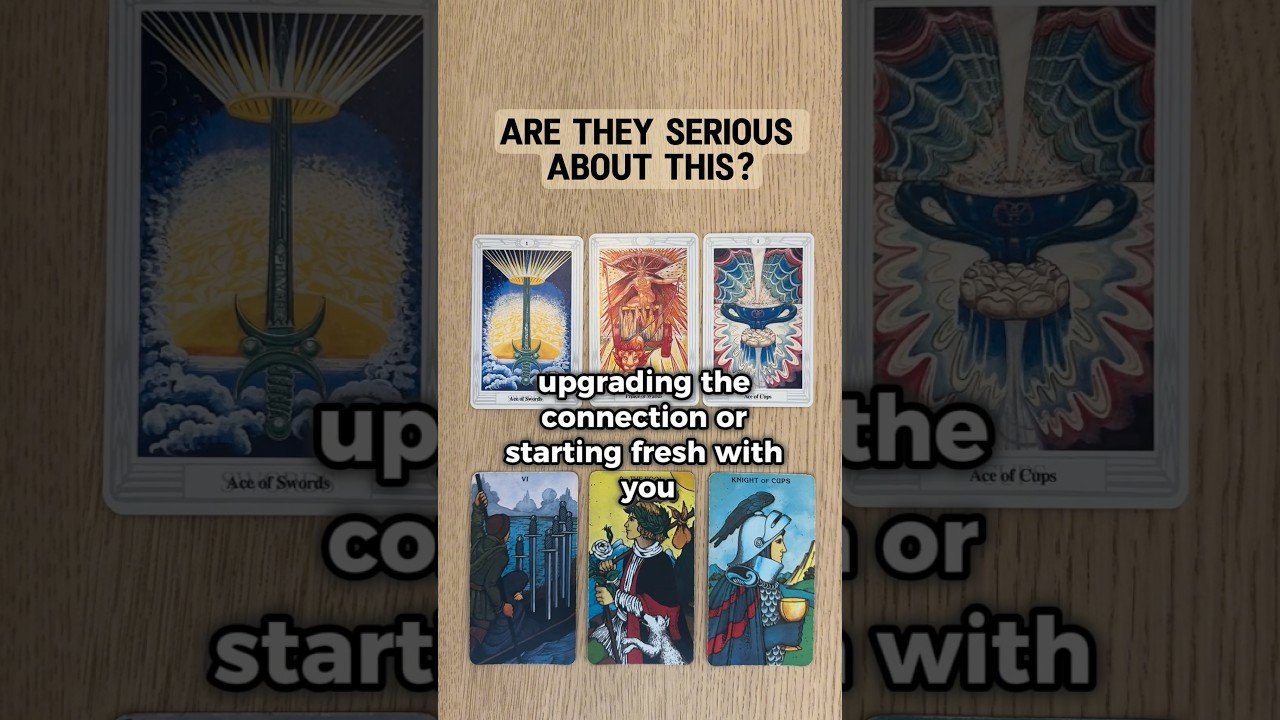 No momento, você está visualizando 💬 Are They Serious About You? #earthrisetarot #tarot