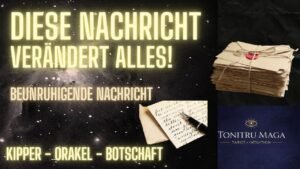 Leia mais sobre o artigo ⚠️ Eine beunruhigende Nachricht öffnet dir die Augen 💔 Botschaft | Tarot Orakel