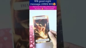 Leia mais sobre o artigo আর good night message তোমার জন্য😍 #currentfeelings #tarot #bengalitarotreading #twinflamesunion