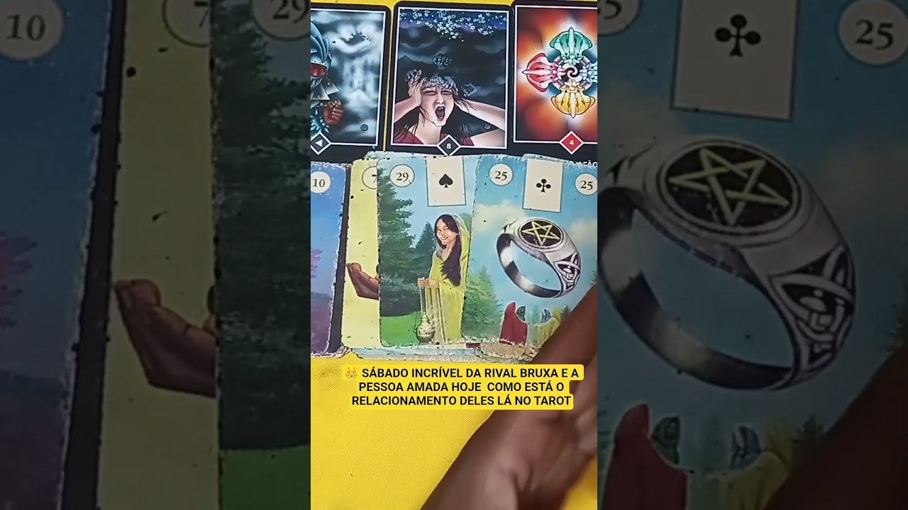 No momento, você está visualizando 👑 SÁBADO INCRÍVEL DA RIVAL BRUXA E A PESSOA AMADA HOJE  COMO ESTÁ O RELACIONAMENTO DELES LÁ NO TAROT