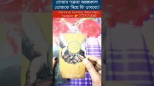 Leia mais sobre o artigo তোমার শত্রুরা আজকাল তোমাকে নিয়ে কি ভাবছে ? #tarot #bengalitarotreading #currentfeelings #shorts