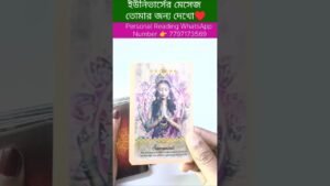 Leia mais sobre o artigo ইউনিভার্সের মেসেজ তোমার জন্য দেখো 😍 #currentfeelings #tarot #bengalitarotreading #tarotcardreading