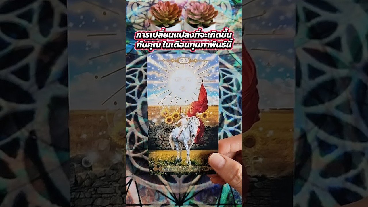 No momento, você está visualizando การเปลี่ยนแปลงที่จะเกิดขึ้นกับคุณในเดือนกุมภาพันธ์นี้ #tarot #ไพ่ยิปซี #tarotreading  #ไพ่ทาโรต์
