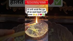 Leia mais sobre o artigo AAJ RAAT – UNKI CURRENT FEELINGS ♥️ #tarot  #currentfeelings #shorts  #hinditarot #candlewaxhindi